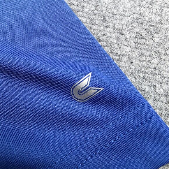 Kansas Jayhawks Shirt Mens Large Blue NCAA Basketball Polo KU Jayhawk Colosseum - Picture 11 of 15